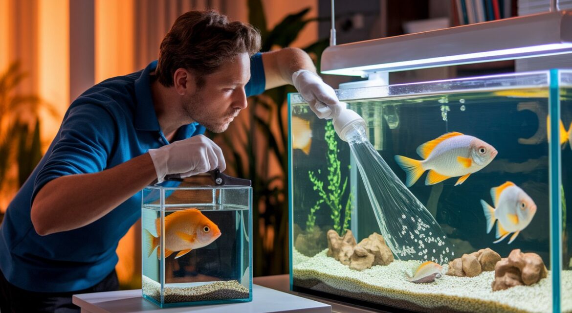 Mantenimiento acuarios de agua dulce